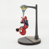 (OPEN BOX)  Quantum Mechanix Spider-Man Spider Cam Q-Fig Diorama, Multi-Colored, 5"