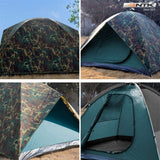 NTK HUNTER GT 5 to 6 Person 9.8 x 9.8 Ft Outdoor Dome Woodland Camo Camping Tent