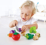 Hape Garden Vegetables | Wooden Cooking Accessories for Kids, Pretend Play Food, Assortment of Ingredients for Toddlers Ages 3+