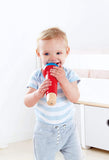 Hape Mighty Echo Microphone | Battery-Free Voice Amplifying Microphone Toy for Kids 1 Year & Up, Red, Model Number: E0337, L: 3.1, W: 3.1, H: 8.6 inch