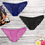 Besame Women Bikini Panties Lace Underwear Lingerie One Size