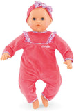 Corolle Mon Grand Poupon Lila Chérie - Large 17" Interactive Toy Baby Doll with 3 Accessories, for Ages 2 Years