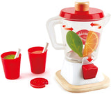 Hape Smoothie Blender | Multicolor Kitchen Smoothie Machine Play Set Complete with Cups & Straws, 9.44 Inch