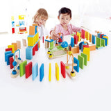 Award Winning Hape Dynamo Kid's Wooden Domino Set Colorful, standart