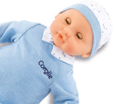 (OPEN BOX) Corolle - Mon Premier Poupon Bebe Calin - Mael - 12" Baby Doll Toy for Kids Ages 18 Months +, Blue