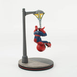 Quantum Mechanix Spider-Man Spider Cam Q-Fig Diorama, Multi-Colored, 5"