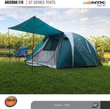 NTK Arizona GT 7 to 8 Person 14 by 8 Foot Sport Camping Tent 100% Waterproof