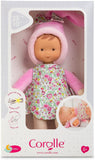 (OPEN BOX) Corolle Miss Blossom Garden Soft-Body Baby Doll,Pink,9.5"