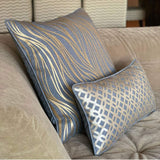 Mijal Gleiser Decorative Throw Pillow Cover Bounded with Polyurethane Fabric Laser