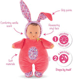 Corolle Mon Doudou Babibunny 2-in-1 Musical Baby Doll & Nightlight, Floral Bloom