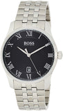 Hugo Boss Master Quartz Movement Black Dial Men's Watch 1513588