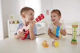 Hape Mini Band Instrument Set | Five Piece Wooden Instrument Music Set for Kids