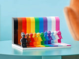 Lego Everyone is Awesome 40516 - Pride Celebration with 11 Minifigures