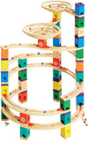 Award Winning Hape Quadrilla Wooden Marble Run Construction - The Cyclone