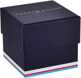 Tommy Hilfiger Men's Quartz Watch with Stainless Steel Strap, Silver, 20 (Model: 1791512)