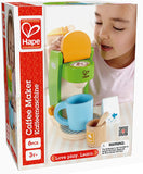 Hape Kid's Coffee Maker Wooden Play Kitchen Set with Accessories