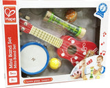 Hape Mini Band Instrument Set | Five Piece Wooden Instrument Music Set for Kids