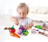 Hape Garden Vegetables | Wooden Cooking Accessories for Kids, Pretend Play Food, Assortment of Ingredients for Toddlers Ages 3+