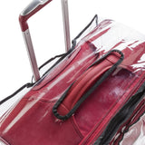 BLASANI Luggage Protector Suitcase Clear PVC Waterproof TSA Aproveed Cover Fits Most (20"~21") Bags