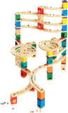 Award Winning Hape Quadrilla Wooden Marble Run Construction - The Cyclone