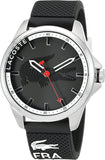 Lacoste Men's 2010840 Capbreton Analog Display Japanese Quartz Black Watch