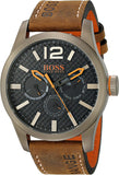 BOSS Orange Men's 1513240 PARIS Japanese Quartz Brown Watch with Analog Display