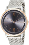 Tommy Hilfiger Men's Quartz Watch with Stainless Steel Strap, Silver, 20 (Model: 1791512)