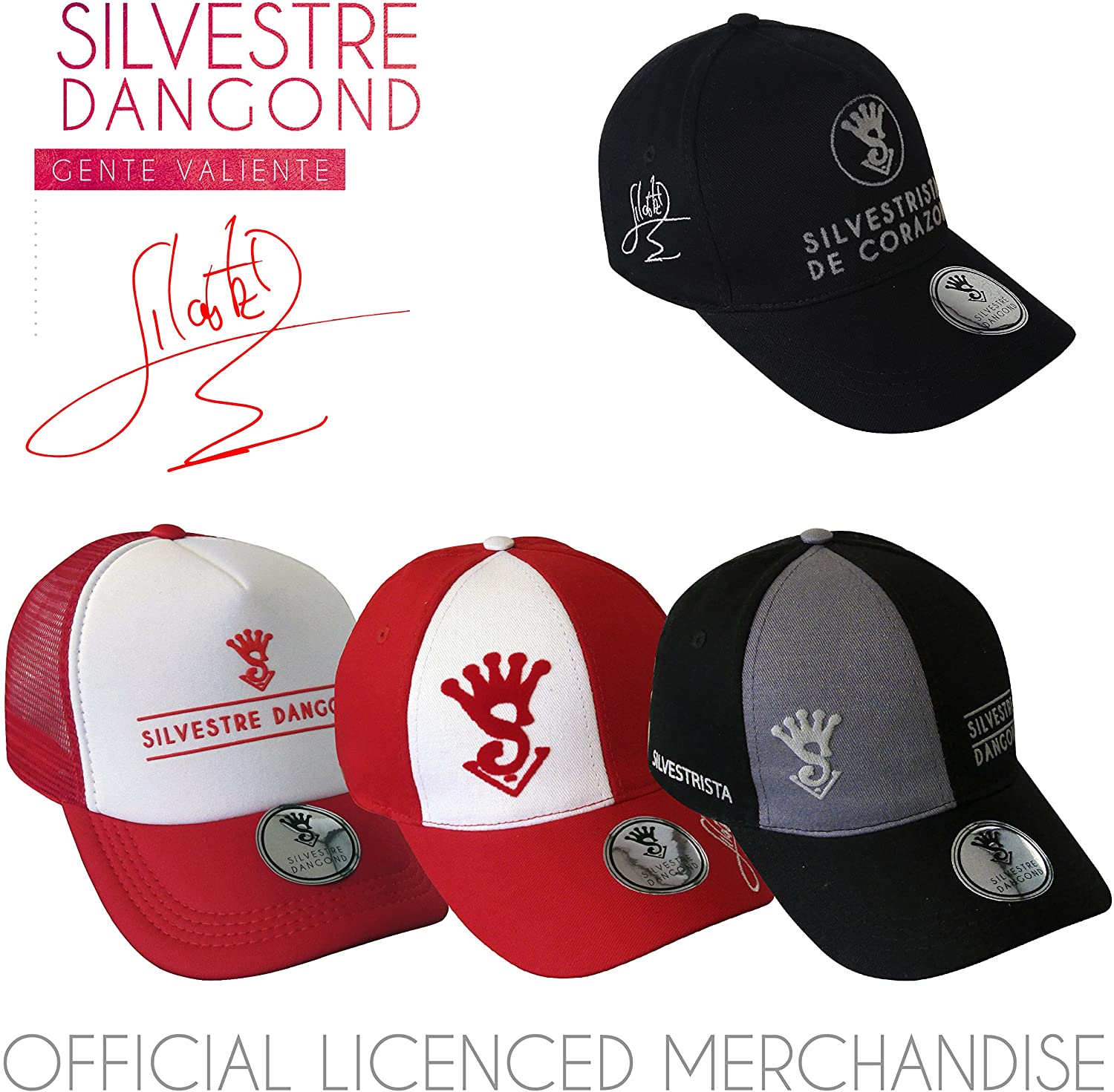 Silvestre Dangond GENTE VALIENTE Officially Licensed Merchandise Silvestrista Cap