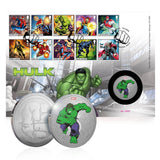 Marvel Hulk Limited Edition Silver Medal Cover