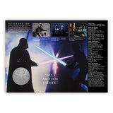 Star Wars Skywalker Family Silver Medal Cover Limited Edition Royal Mail Collectible