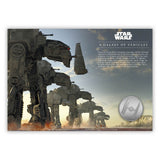 Star Wars A Galaxy of Vehicles Silver Medal Cover Limited Edition Royal Mail Collectible