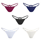 Besame G-String Thong Women Panties Underwear 5 Pack