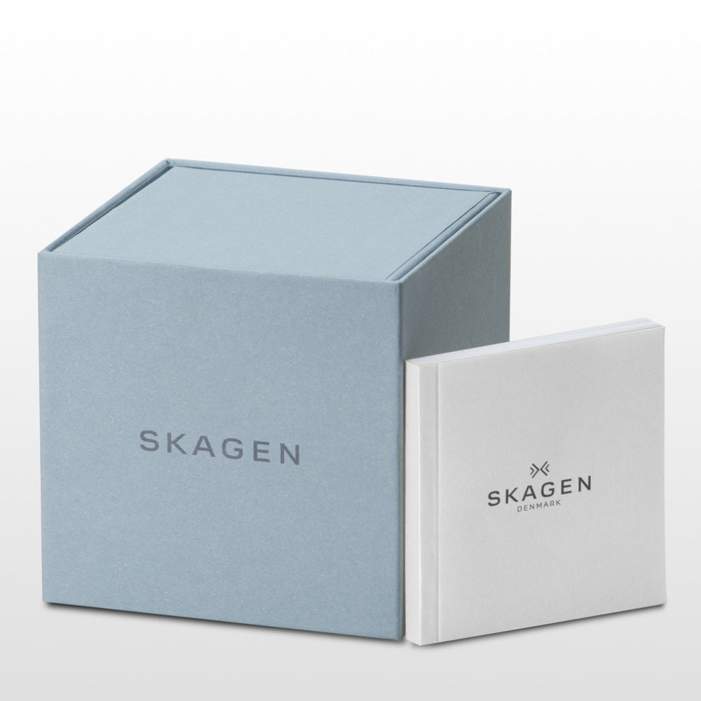 (OPEN BOX) Skagen Men's SKW6361 Ancher Steel-Mesh Chronograph
