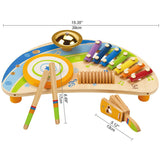 Hape Award Winning Hape Mighty Mini Band Wooden Percussion Instrument
