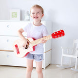 Hape Kid's Flame First Musical Guitar, Blue ,L: 25.7, W: 2.4, H: 8.4 inch