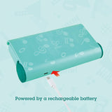 (OPEN BOX).  Hape Learn with Lights Harmonica | USB Charging Capabilities | Leaning and Band Mode | Musical Instrument