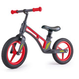 Hape Balance Bike Ultra Light Magnesium Frame for Kids 3 to 5 Years|12" Flat Free PU Tires|Adjustable Handlebar and Seat No Pedal Kids Bicycle, Red