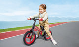 Hape Balance Bike Ultra Light Magnesium Frame for Kids 3 to 5 Years,12" Flat Free PU Tires, Adjustable Handlebar and Seat No Pedal Kids Bicycle