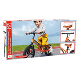 Hape Balance Bike Ultra Light Magnesium Frame for Kids 3 to 5 Years|12" Flat Free PU Tires|Adjustable Handlebar and Seat No Pedal Kids Bicycle, Red