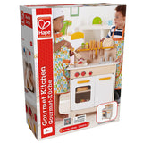 Hape Gourmet Kitchen Kid's Wooden Play Kitchen in Orange