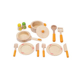 Hape Gourmet Play Kitchen Starter Accessories Wooden Play Set