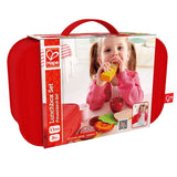 Hape Lunch Box Kid's Wooden Kitchen Play Food Set and Accessories