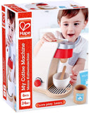Hape My Coffee Machine Wooden Play Kitchen Set with Accessories (White)