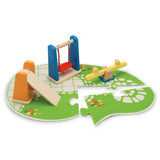 Hape Wooden Doll House Furniture Playground Set And Accessories Doll House Accessories