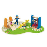 Hape Wooden Doll House Furniture Playground Set And Accessories Doll House Accessories