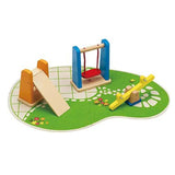 Hape Wooden Doll House Furniture Playground Set And Accessories Doll House Accessories