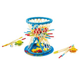 OPEN BOX.  Hape Pallina Ocean Rescue Family Eco Design Bamboo Sticks Strategy Game Stem Toys Multicolor