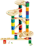(OPEN BOX) Hape Quadrilla Wooden Marble Run Construction - Vertigo - Quality Time Playing Together Wooden Safe Play - Smart Play for Smart Families,Multicolor