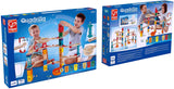 (OPEN BOX) Hape Castle Escape - Quadrilla Wooden Marble Run Blocks - STEM Learning, Building & Development Construction Toy - Counting, Color & Problem Solving for Ages 4+, 101Piece, Multi Color (E6019)