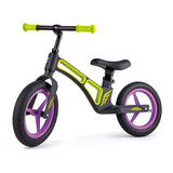 Hape Balance Bike Ultra Light Magnesium Frame for Kids 3 to 5 Years|12" Flat Free PU Tires|Adjustable Handlebar and Seat No Pedal Kids Bicycle, Red